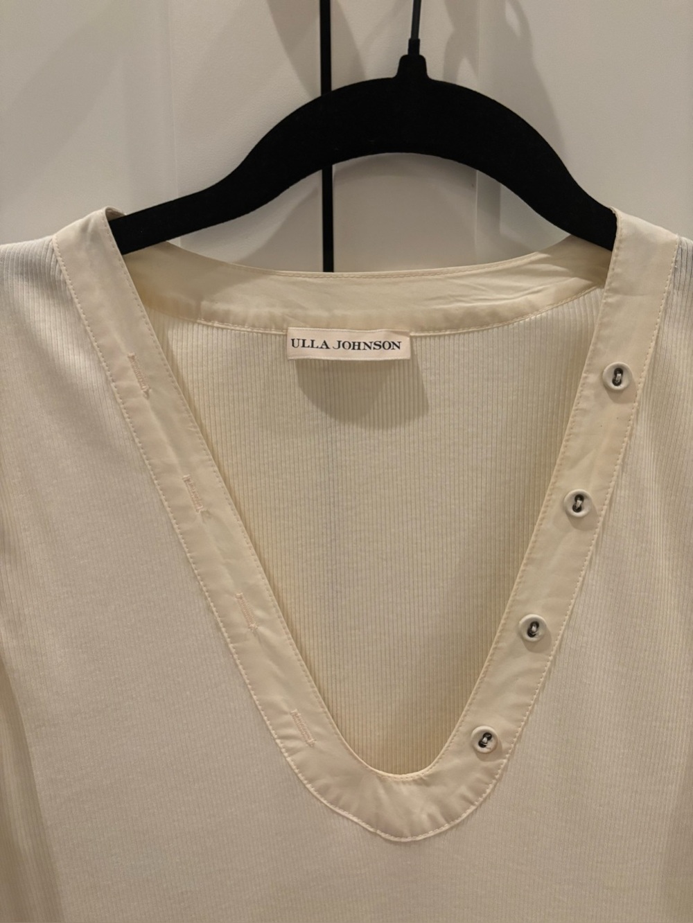 Ulla Johnson Cream Cotton Poplin Rory Dress Size Small BNWOT - Picture 4 of 5